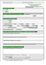 How to write electrical survey report